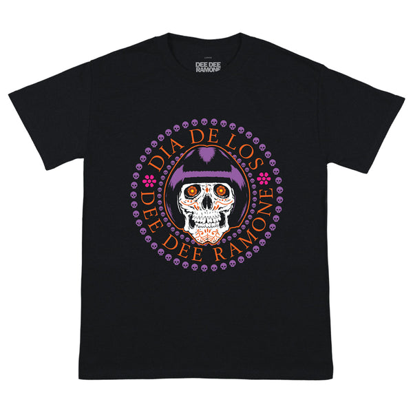 Dia De Los Dee Dee Black Tee