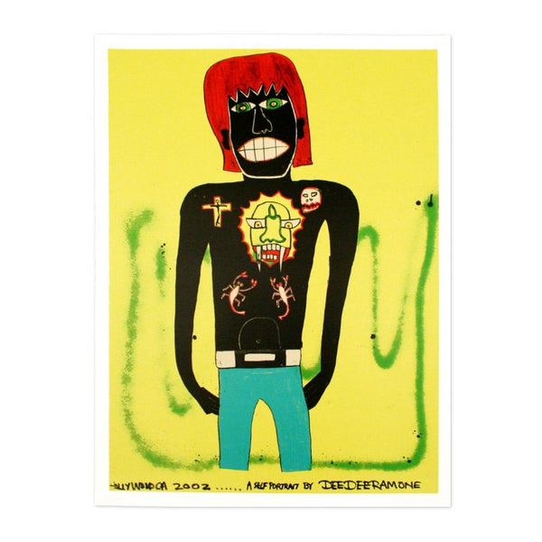 Dee Dee Ramone Self Portrait