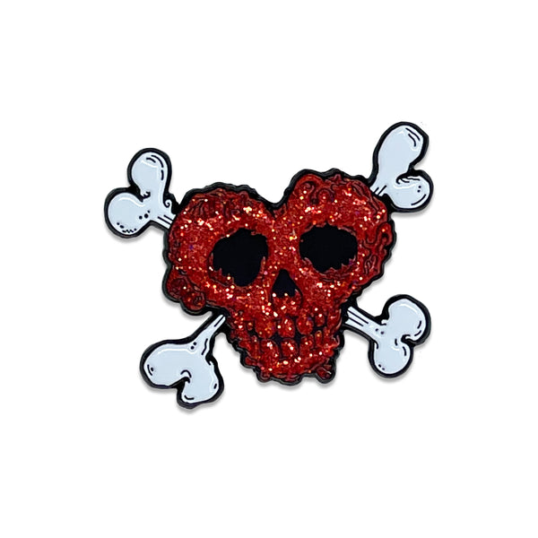 Dee Dee - Poison Heart Enamel Pin