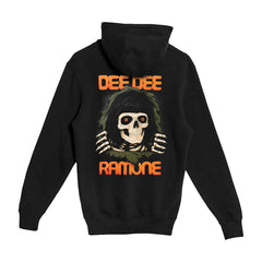 Ripping Skull Black Zip Hoodie